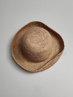 Lack Of Color Raffia Cruiser Boater Hat 63 CM (XXL) 100% Straw